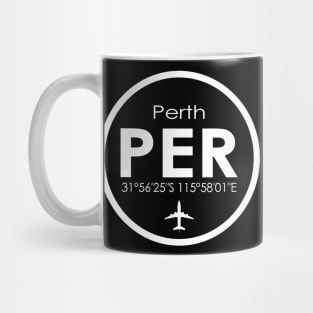 PER, Perth International Airport Mug